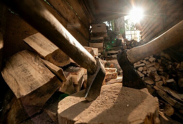 Рыболовная заимка ТУНГУС, домик в глухой тайге