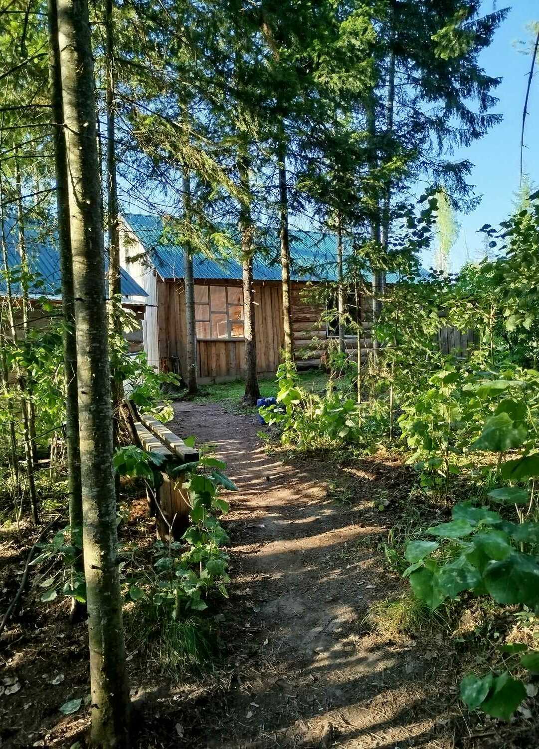 Рыболовная заимка ТУНГУС, домик в глухой тайге